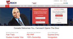 Desktop Screenshot of canreach.com
